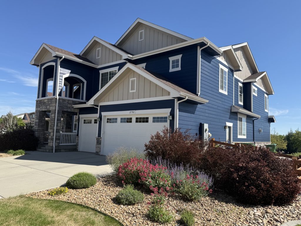 Fort Collins exterior house painter
